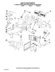 04 - Air Flow Parts parts for Kitchenaid Microwave KHMC1857WSS0 from AppliancePartsPros.com