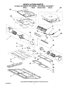 03 - Ventilation Parts parts for Kitchenaid Microwave KHHC2090SSS1 from AppliancePartsPros.com