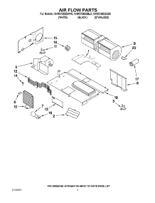 04 - Air Flow Parts parts for Kitchenaid Microwave KHMS1850SBL0 from AppliancePartsPros.com