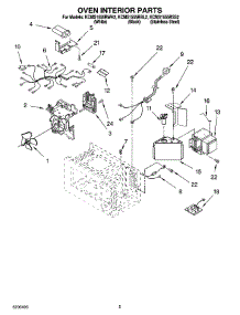 05 - Oven Interior Parts parts for Kitchenaid Microwave KCMS1555RBL2 from AppliancePartsPros.com