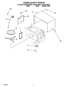 03 - Oven Cavity Parts parts for Kitchenaid Microwave KCMS1555RWH2 from AppliancePartsPros.com