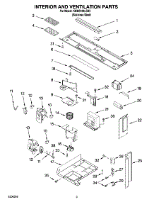 03 - Interior And Ventilation Parts parts for Kitchenaid Microwave KHMS155LSS3 from AppliancePartsPros.com
