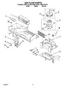 04 - Air Flow Parts parts for Kitchenaid Microwave KHMS155LBT2 from AppliancePartsPros.com