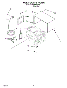 03 - Oven Cavity Parts parts for Kitchenaid Microwave KCMS145KBU0 from AppliancePartsPros.com