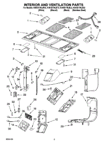 03 - Interior And Ventilation Parts parts for Kitchenaid Microwave KHHS179LBL2 from AppliancePartsPros.com