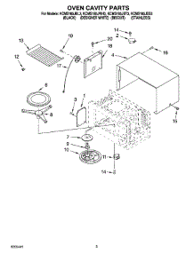 03 - Oven Cavity Parts parts for Kitchenaid Microwave KCMS185JBL3 from AppliancePartsPros.com