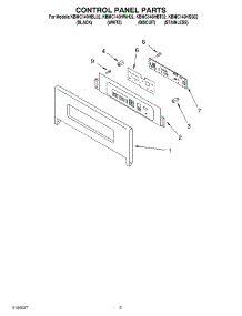 02 - Control Panel Parts parts for Kitchenaid Microwave KBMC140HBT02 from AppliancePartsPros.com