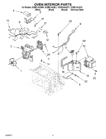 05 - Oven Interior Parts parts for Kitchenaid Microwave KCMS145JBT1 from AppliancePartsPros.com