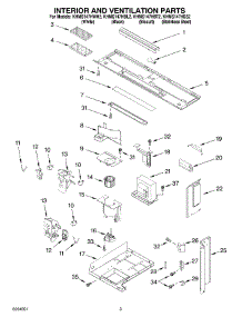 03 - Interior And Ventilation Parts parts for Kitchenaid Microwave KHMS147HSS2 from AppliancePartsPros.com
