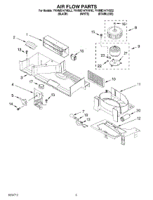 04 - Air Flow Parts parts for Whirlpool Microwave YKHMS147HWH2 from AppliancePartsPros.com