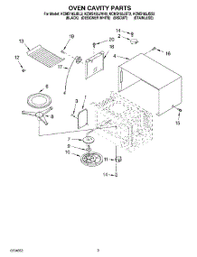 03 - Oven Cavity Parts parts for Kitchenaid Microwave KCMS185JWH2 from AppliancePartsPros.com