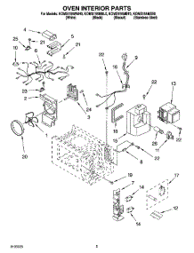 05 - Oven Interior Parts parts for Kitchenaid Microwave KOMS155MBT0 from AppliancePartsPros.com