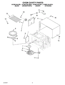 03 - Oven Cavity parts for Kitchenaid Microwave KCMS185JWH1 from AppliancePartsPros.com