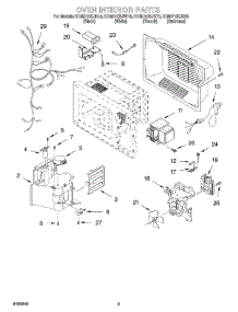 02 - Oven Interior parts for Kitchenaid Microwave KCMC155JBL0 from AppliancePartsPros.com