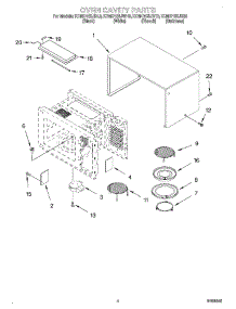 03 - Oven Cavity parts for Kitchenaid Microwave KCMC155JWH0 from AppliancePartsPros.com