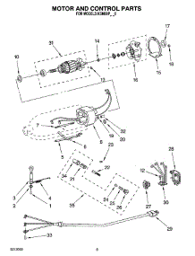 04 - Motor And Control Parts, Optional Parts parts for Whirlpool Mixer 4KSM50POB0 from AppliancePartsPros.com