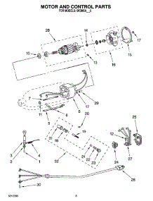 04 - Motor And Control Parts, Optional Parts parts for Whirlpool Mixer 5KSM5AMY0 from AppliancePartsPros.com