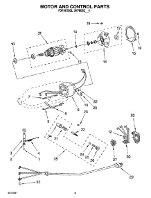 04 - Motor And Control Parts, Optional Parts parts for Whirlpool Mixer 5KPM50EGR4 from AppliancePartsPros.com