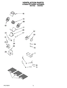 02 - Ventilation Parts parts for Kitchenaid Hood KHTU765RSS2 from AppliancePartsPros.com