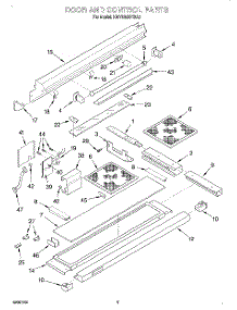 02 - Section parts for Kitchenaid Hood KWVU265YBA0 from AppliancePartsPros.com
