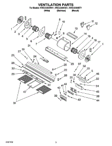 02 - Ventilation Parts parts for Kitchenaid Hood KWCU205HWH1 from AppliancePartsPros.com