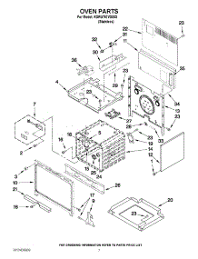 05 - Oven Parts parts for Kitchenaid Range KDRU767VSS03 from AppliancePartsPros.com
