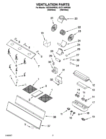 02 - Ventilation Parts parts for Kitchenaid Hood KHTU165RSS0 from AppliancePartsPros.com