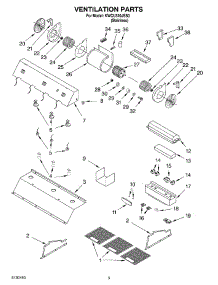 02 - Ventilation Parts parts for Kitchenaid Hood KWCU320JSS0 from AppliancePartsPros.com