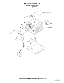 04 - 18`` Oven Parts parts for Kitchenaid Range KDRU783VSS02 from AppliancePartsPros.com