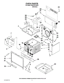 03 - Oven Parts parts for Kitchenaid Range KDRU707VSS01 from AppliancePartsPros.com