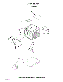 04 - 18`` Oven Parts parts for Kitchenaid Range KDRU783VSS00 from AppliancePartsPros.com