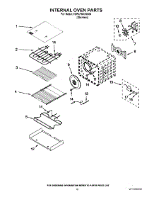 07 - Internal Oven Parts parts for Kitchenaid Range KDRU763VSS00 from AppliancePartsPros.com