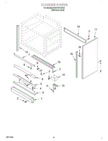 08 - Chassis, Optional parts for Kitchenaid Range KDRP407HSS0 from AppliancePartsPros.com