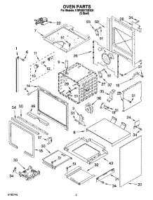 02 - Oven Parts parts for Kitchenaid Range KDRS807SSS00 from AppliancePartsPros.com