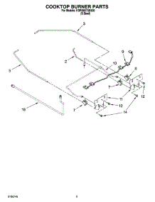 06 - Cooktop Burner Parts parts for Kitchenaid Range KDRS807SSS00 from AppliancePartsPros.com