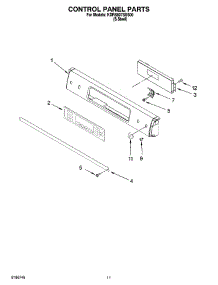 08 - Control Panel Parts, Optional Parts (Not Included) parts for Kitchenaid Range KDRS807SSS00 from AppliancePartsPros.com