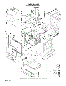 02 - Oven Parts parts for Kitchenaid Range KDSS907XSP00 from AppliancePartsPros.com