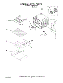 06 - Internal Oven Parts parts for Kitchenaid Range KDRS807SSS04 from AppliancePartsPros.com