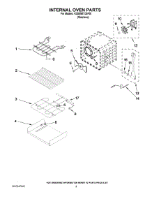 06 - Internal Oven Parts parts for Kitchenaid Range KDSS907XSP00 from AppliancePartsPros.com