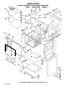 02 - Oven Parts parts for Kitchenaid Range KESS907SWW04 from AppliancePartsPros.com