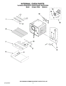 06 - Internal Oven Parts parts for Kitchenaid Range KESS907SWW04 from AppliancePartsPros.com
