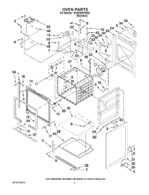 02 - Oven Parts parts for Whirlpool Range YKDSS907SS03 from AppliancePartsPros.com