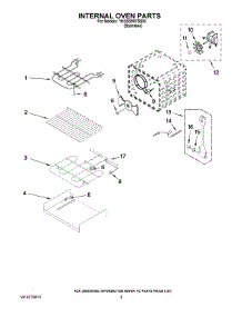 06 - Internal Oven Parts parts for Whirlpool Range YKDSS907SS03 from AppliancePartsPros.com