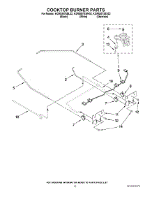 07 - Cooktop Burner Parts parts for Kitchenaid Range KGRS807SBL02 from AppliancePartsPros.com