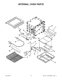 06 - Internal Oven Parts parts for Kitchenaid Range KGSK901SSS02 from AppliancePartsPros.com
