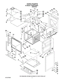 02 - Oven Parts parts for Kitchenaid Range KDSS907SSS04 from AppliancePartsPros.com