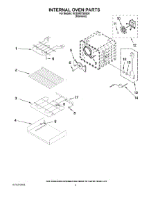 06 - Internal Oven Parts parts for Kitchenaid Range KDSS907SSS04 from AppliancePartsPros.com