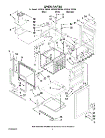 02 - Oven Parts parts for Kitchenaid Range KESK901SBL06 from AppliancePartsPros.com