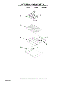 06 - Internal Oven Parts parts for Kitchenaid Range KESK901SSS06 from AppliancePartsPros.com