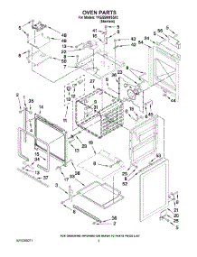 02 - Oven Parts parts for Whirlpool Range YKESS908SS03 from AppliancePartsPros.com